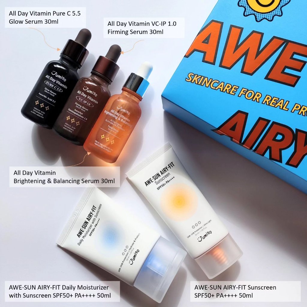 オールデイビタミンブライトニング＆バランシングフェイシャルセラム/JUMISO/美容液を使ったクチコミ（2枚目）