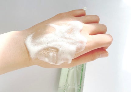 グリーンティートラブルバブルフォーム/ラウンドアラウンド/泡洗顔を使ったクチコミ(3枚目)