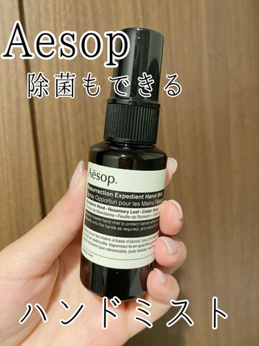 レスレクション エクスペディエント ハンドミスト/Aesop/ハンドクリームを使ったクチコミ（1枚目）