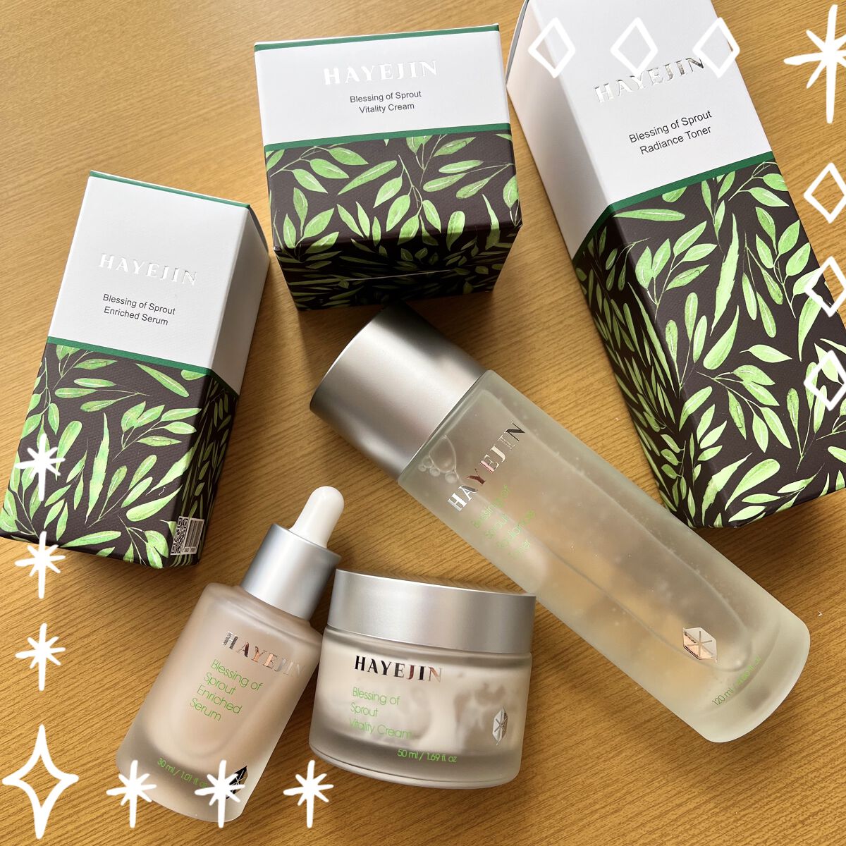 ブレッシングオブスプラウトエンリッチドセラム/HAYEJIN/美容液を使ったクチコミ（1枚目）