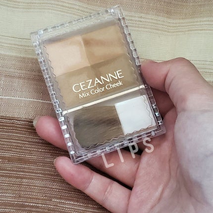 ミックスカラーチーク/CEZANNE/パウダーチークを使ったクチコミ(1枚目)