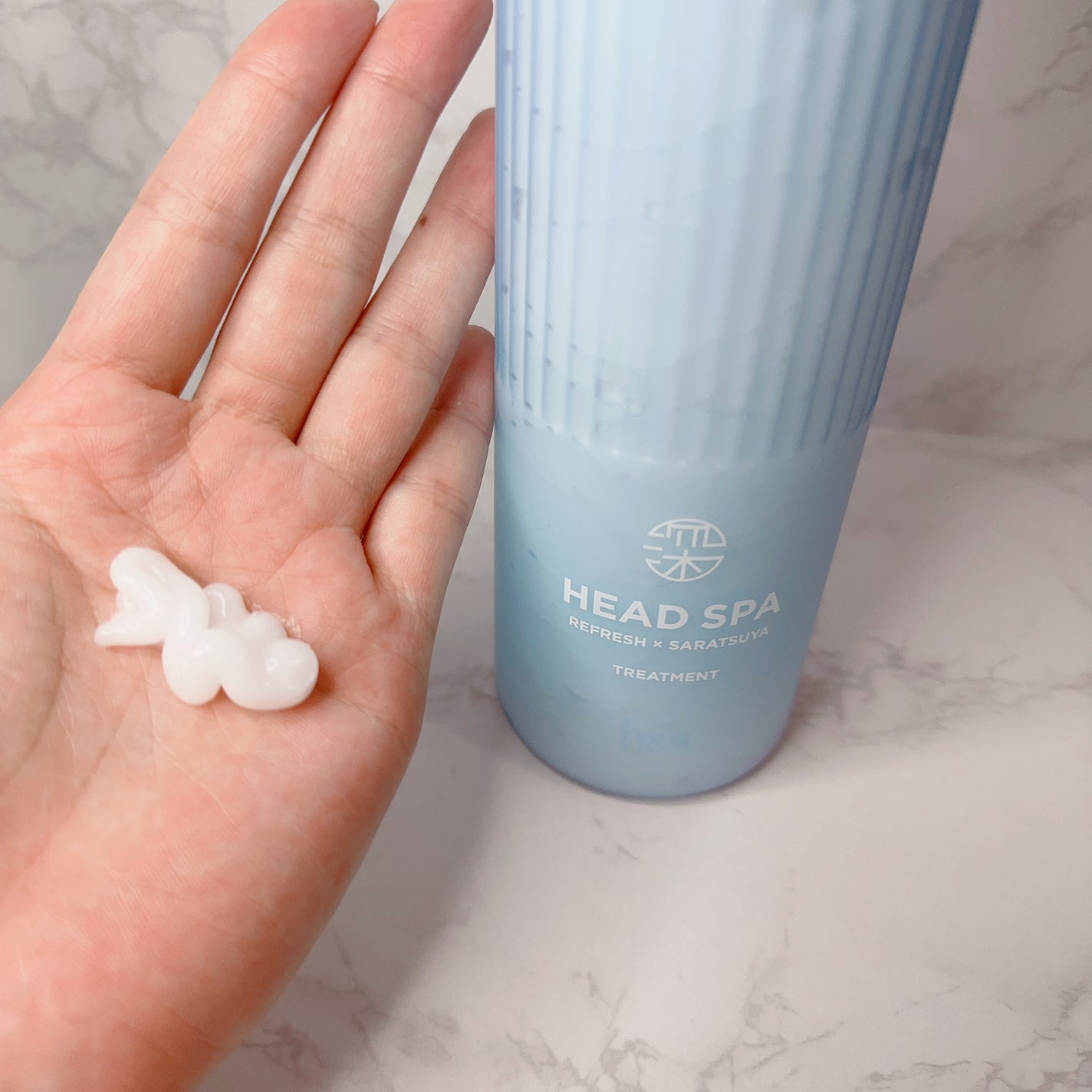 リフレッシュ × さらつや シャンプー/トリートメント/h&s/市販シャンプーを使ったクチコミ(3枚目)