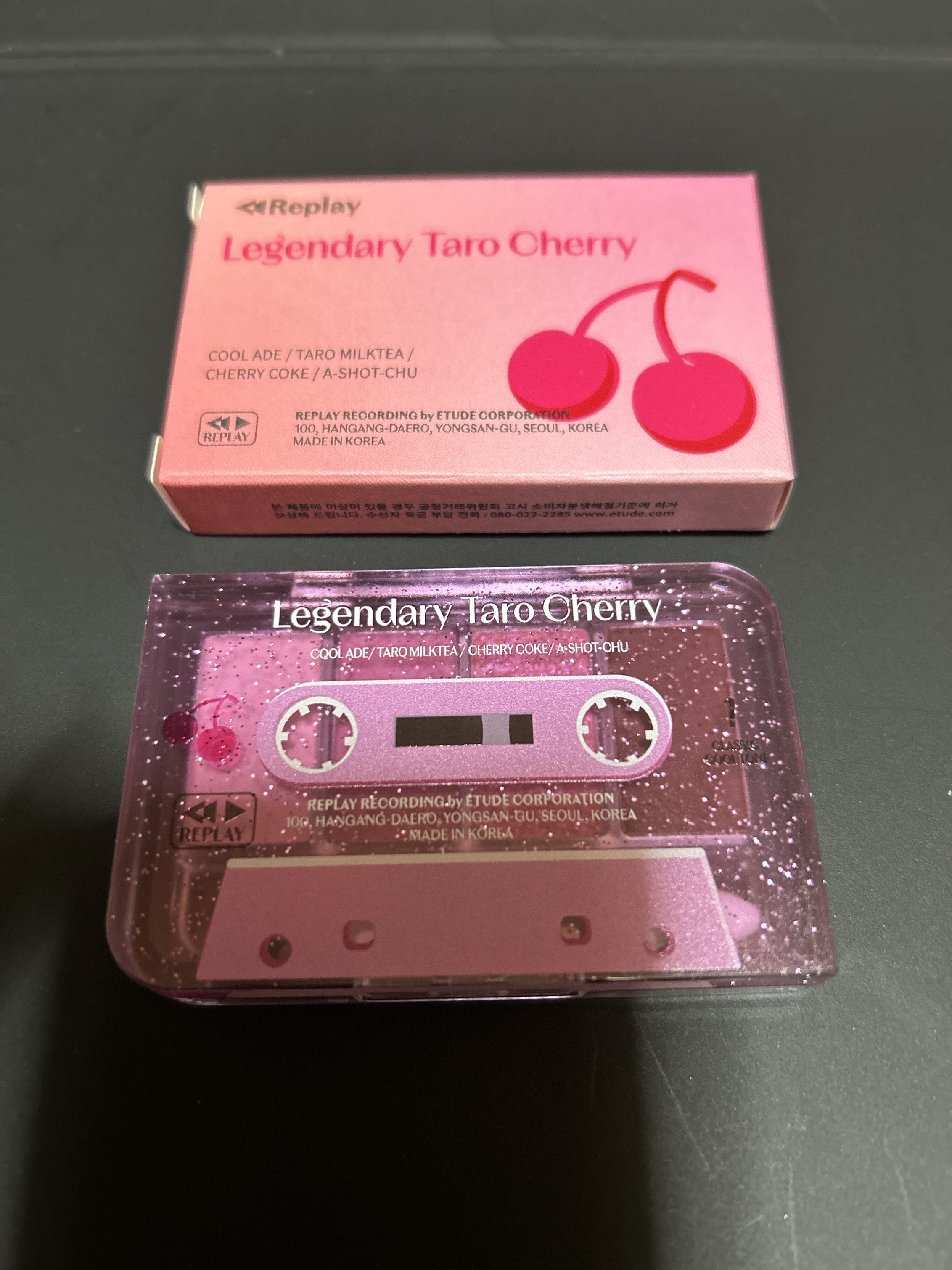 プレイカラーアイズミニ　リプレイコレクション/ETUDE/アイシャドウパレットを使ったクチコミ（3枚目）