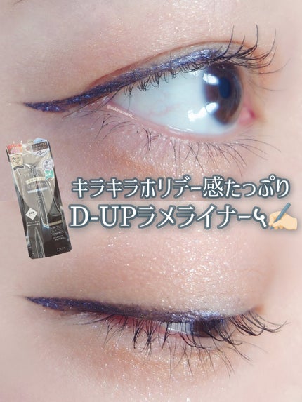 シルキーリキッドアイライナーWP/D-UP/リキッドアイライナーを使ったクチコミ(1枚目)