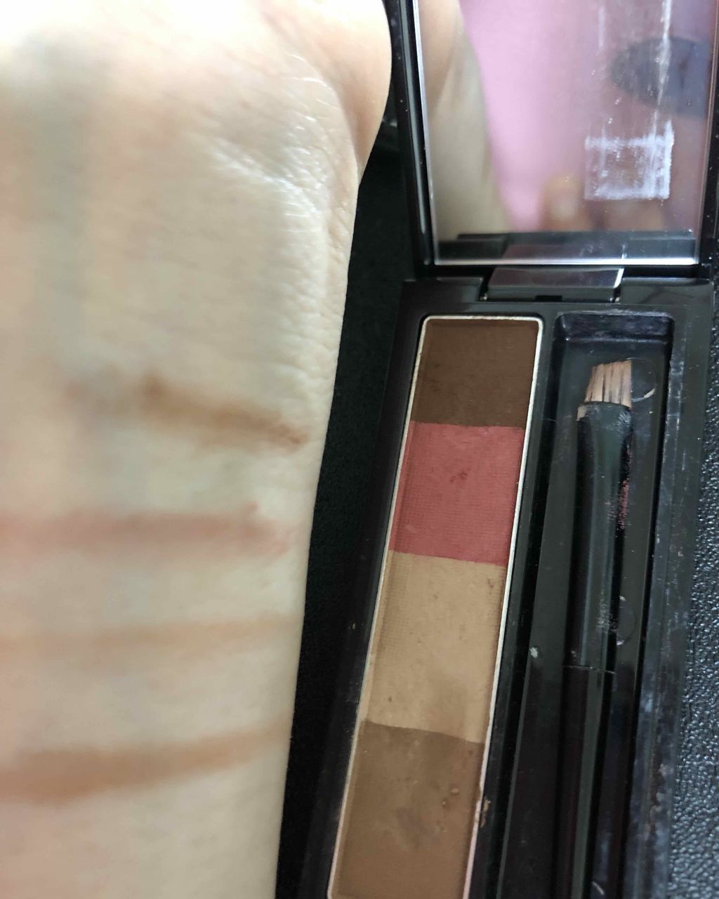 リシェ カラーリング アイブロウパウダー/Visée/パウダーアイブロウを使ったクチコミ(2枚目)