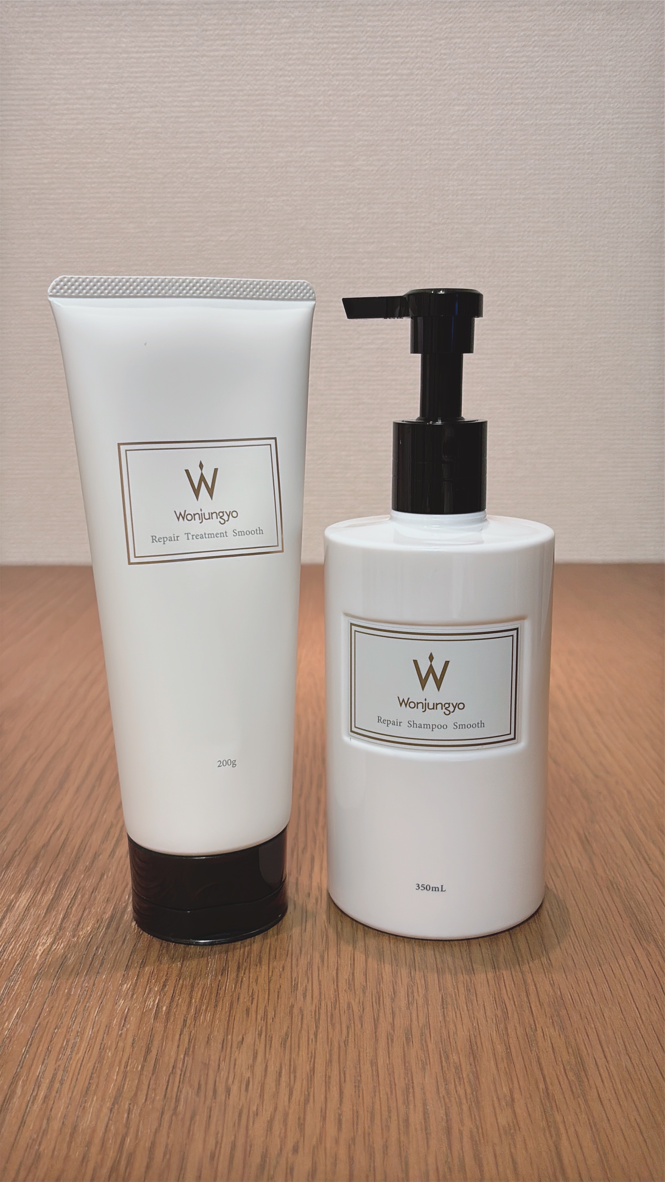 ウォンジョンヨ リペアシャンプー スムース／リペアトリートメント スムース/Wonjungyo/市販シャンプーを使ったクチコミ（1枚目）