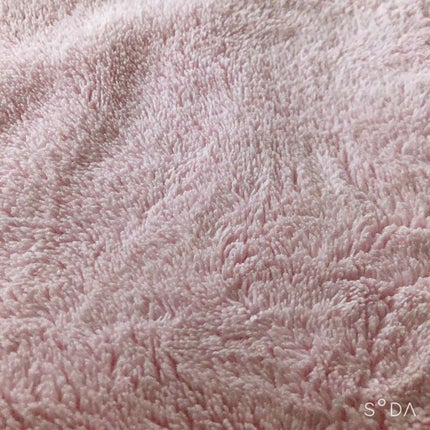 ヘアドライマイクロファイバータオル/ハホニコハッピーライフ/ヘアケアグッズを使ったクチコミ(2枚目)