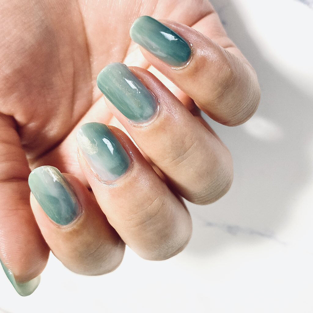 グロウアップネイルカラー [N004]クロス·ザ·ライン /hince/マニキュアを使ったクチコミ（1枚目）