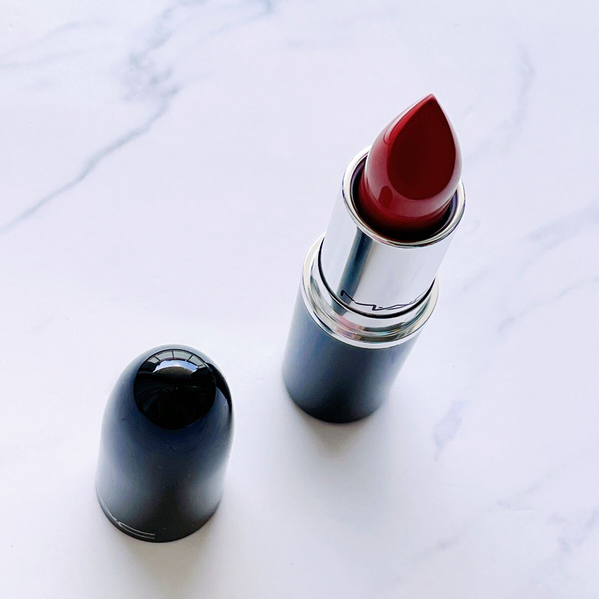 ラスターガラス リップスティック/M・A・C/口紅を使ったクチコミ（3枚目）