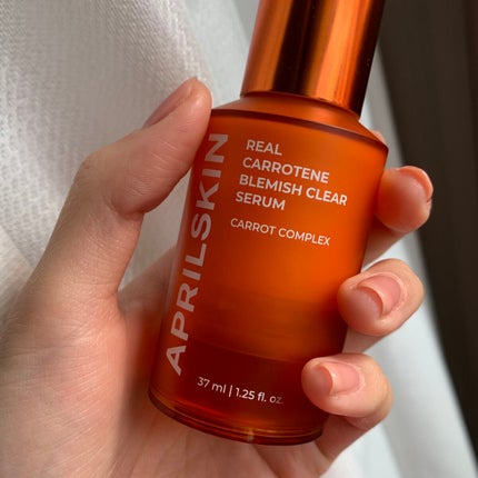 リアルカロテンブレミッシュクリアセラム/APRILSKIN/美容液を使ったクチコミ(4枚目)