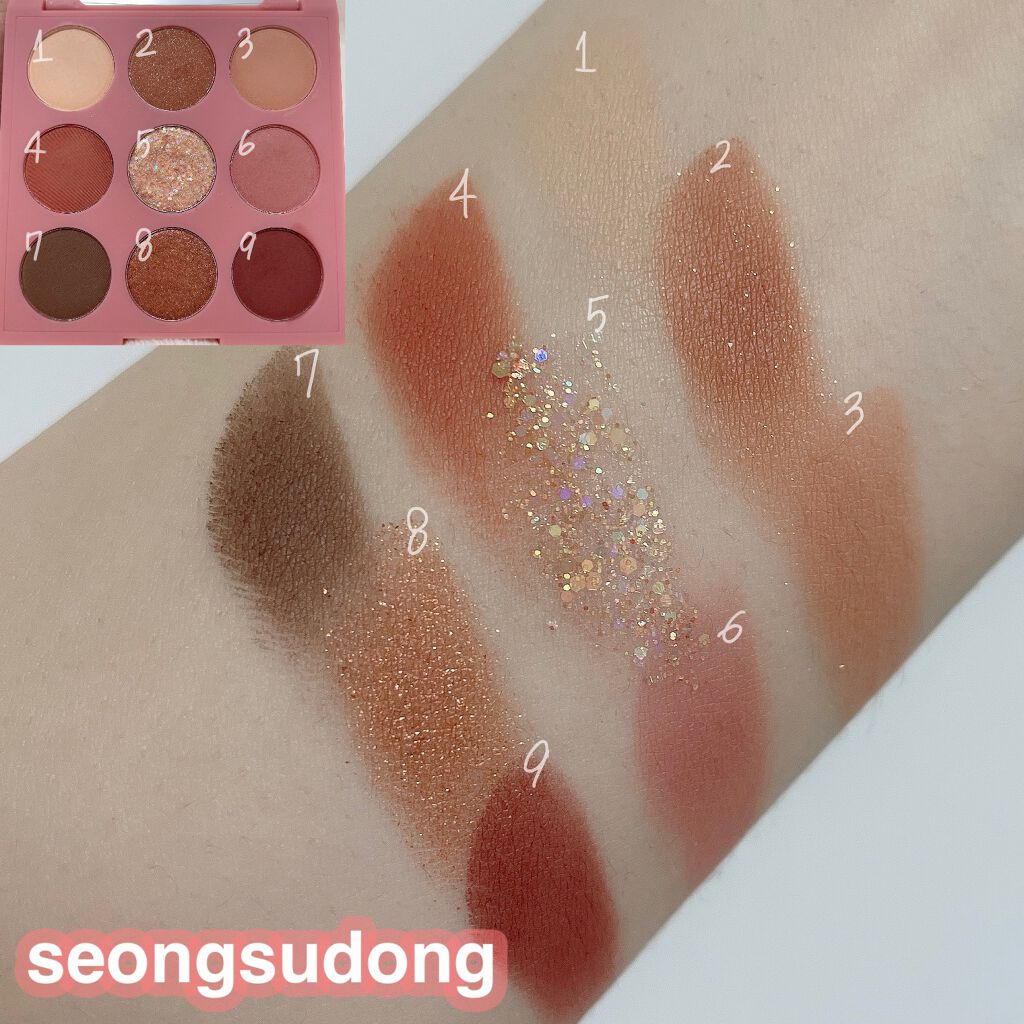 ソンスドンアイパレット/AMUSE/アイシャドウパレットを使ったクチコミ(4枚目)