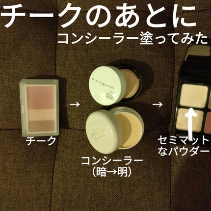 スポッツカバー ファウンデイション/SHISEIDO/クリームコンシーラーを使ったクチコミ(1枚目)