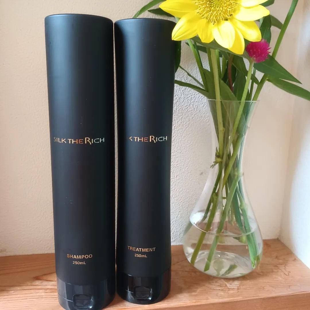 SILK THE RICH スカルプ&リペア シャンプー・トリートメント/SILK THE RICH/市販シャンプーを使ったクチコミ(1枚目)
