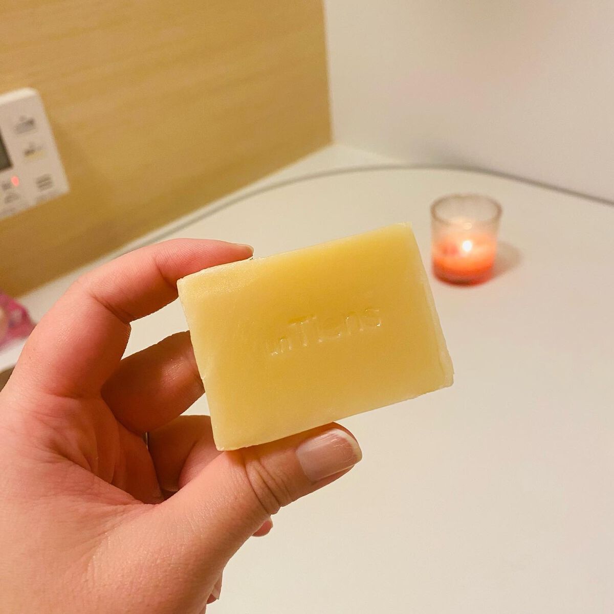 手作り洗顔石鹸 アンティアン クイーン オブ ソープ 「ラベンダーハニー」/アンティアン/洗顔石鹸を使ったクチコミ(2枚目)