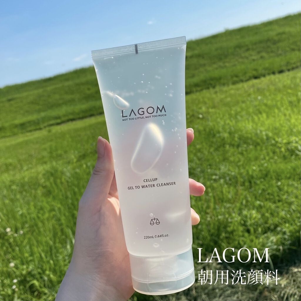 ラゴム ジェルトゥウォーター クレンザー(朝用洗顔)/LAGOM /その他洗顔料を使ったクチコミ（1枚目）