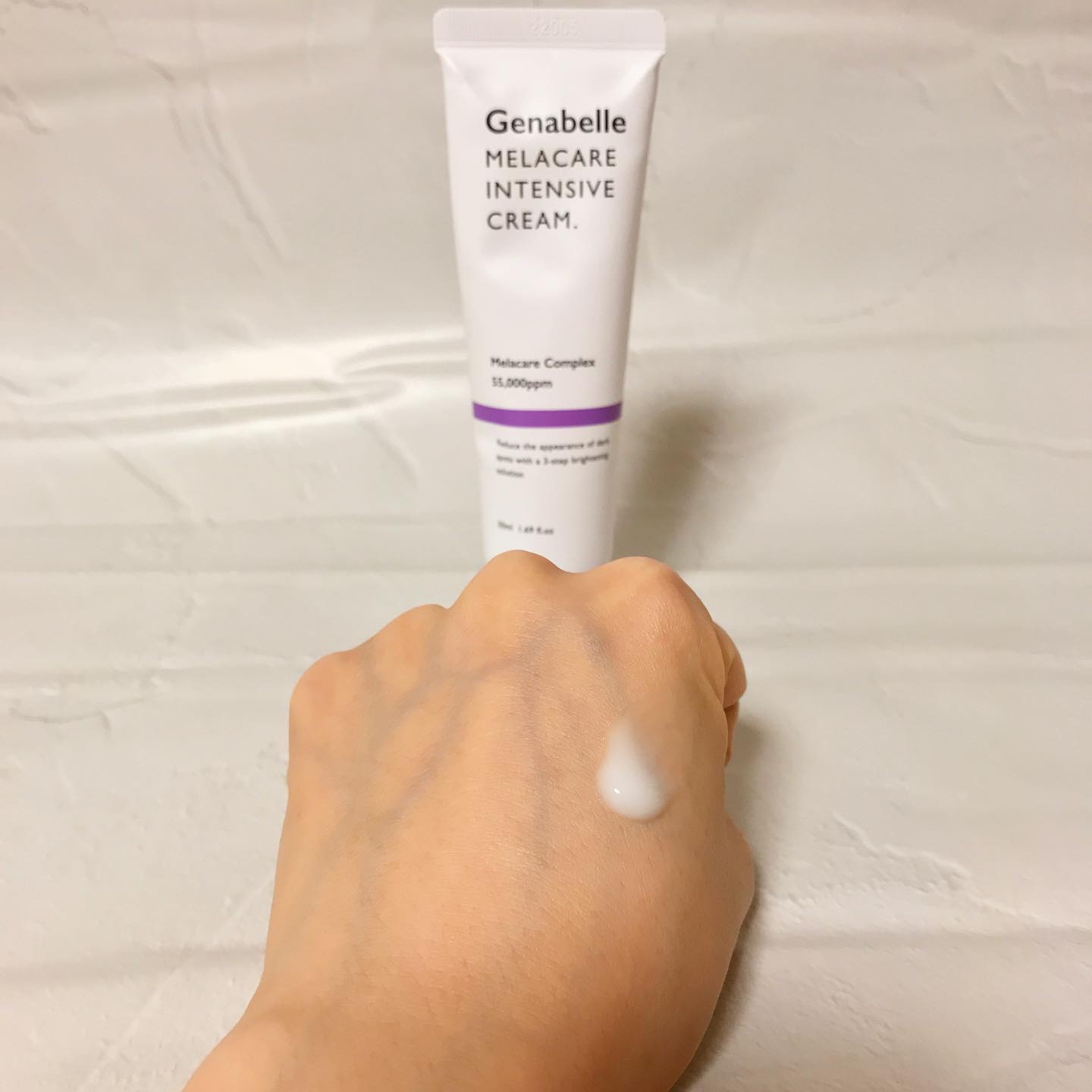 メラケアインテンシブクリーム/Genabelle/フェイスクリームを使ったクチコミ（3枚目）