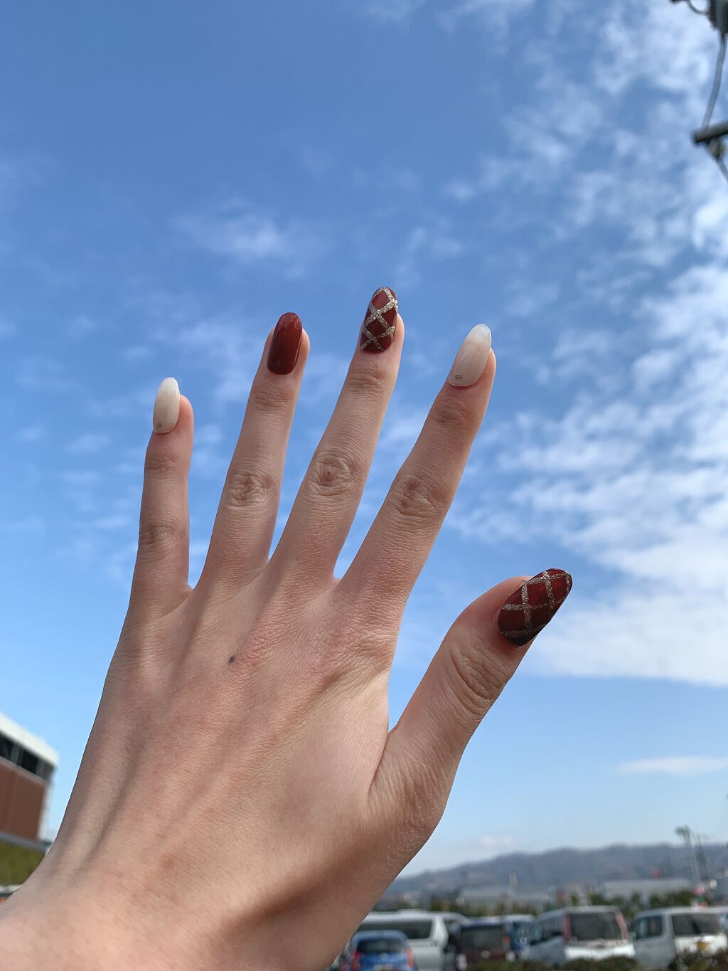 ネイルチップ/DAISO/ネイルチップ・パーツを使ったクチコミ（2枚目）