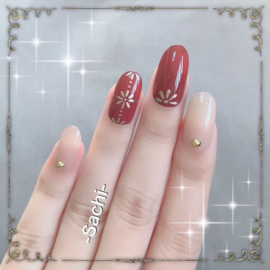 ネイルホリック Future Metal GD046/ネイルホリック/マニキュアを使ったクチコミ（2枚目）