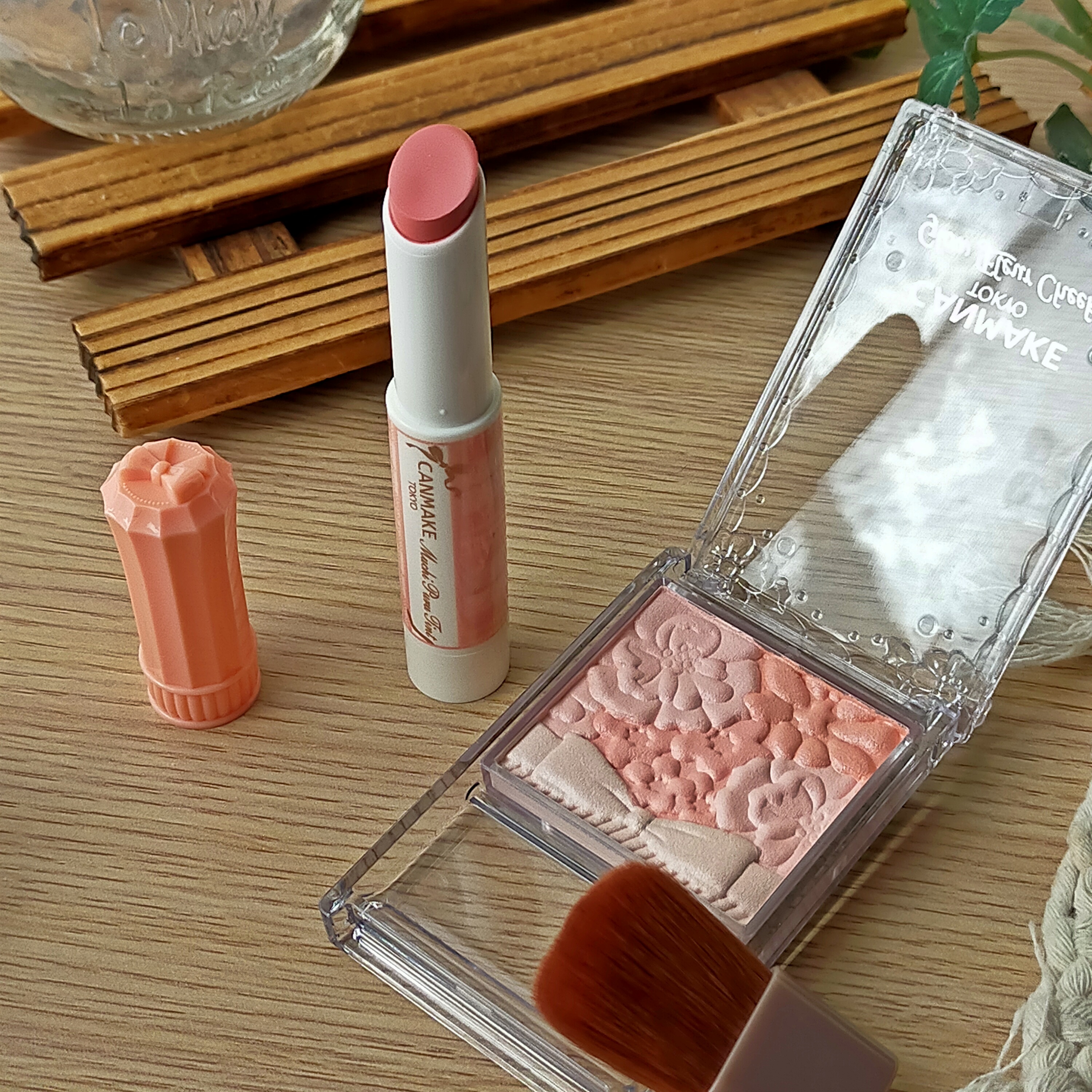 グロウフルールチークス/キャンメイク/パウダーチークを使ったクチコミ（1枚目）