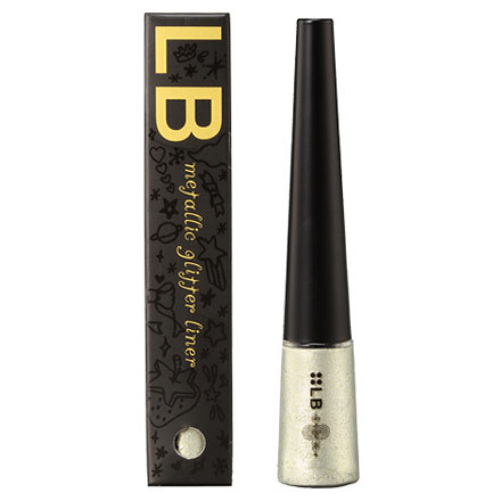 メタリックグリッターライナー パーティーゴールド