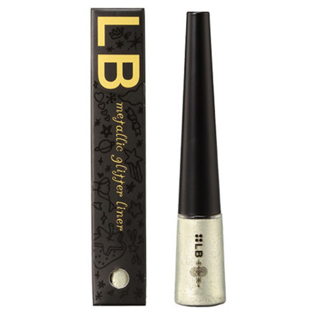 メタリックグリッターライナー パーティーゴールド