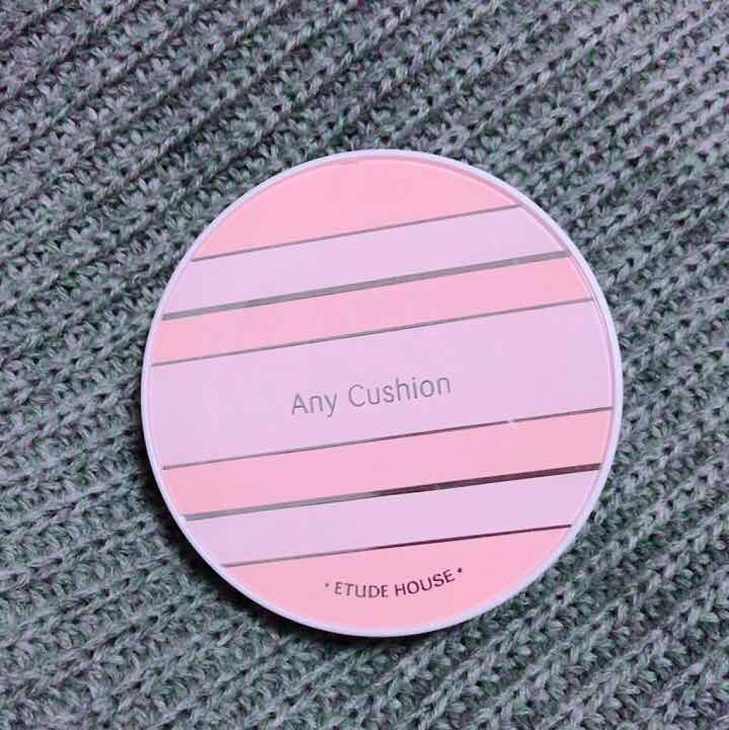 エニークッション オールデイパーフェクト/ETUDE/クッションファンデーションを使ったクチコミ（1枚目）