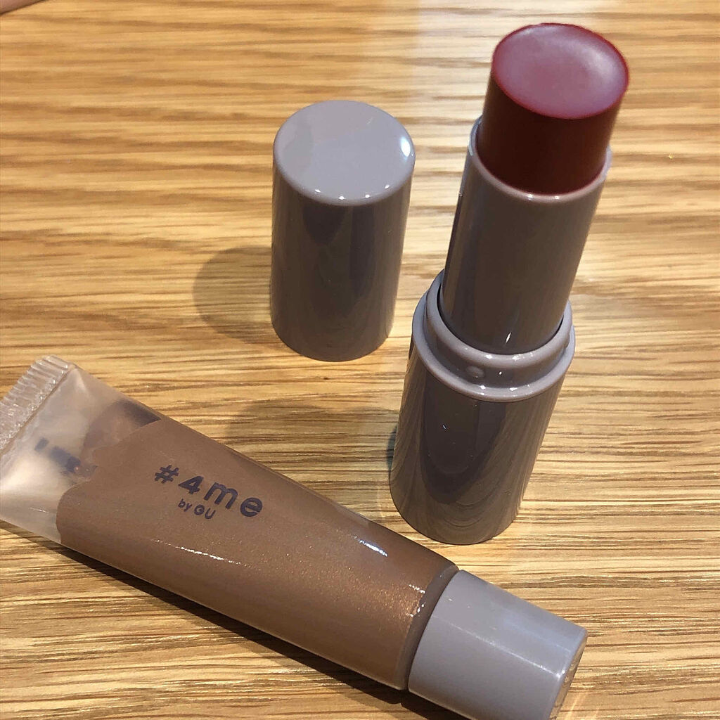 リップスティック/#4me by GU/口紅を使ったクチコミ（2枚目）