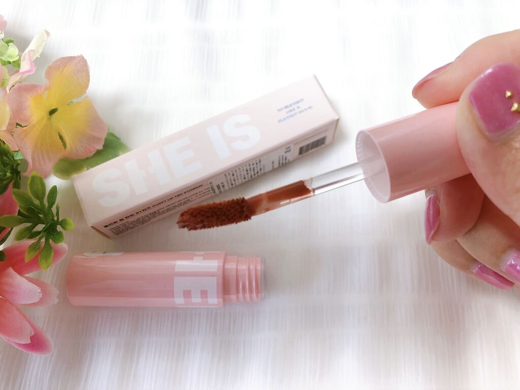 フラッフィリップティント/BLESSED MOON/リップティントを使ったクチコミ（3枚目）