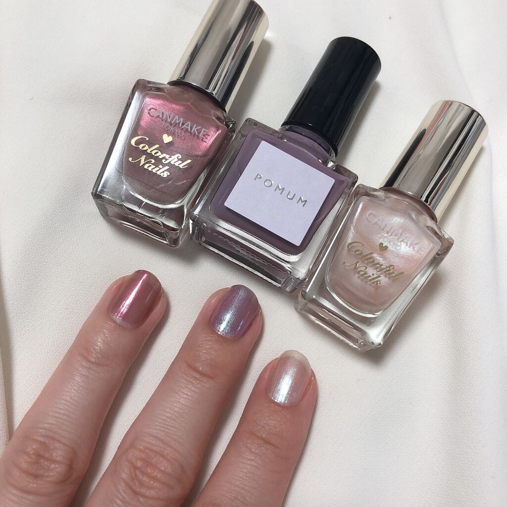 カラフルネイルズ/キャンメイク/マニキュアを使ったクチコミ（1枚目）