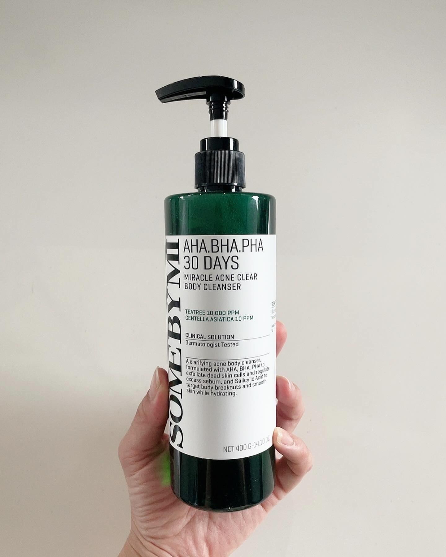 AHA·BHA·PHA 30デイズミラクルアクネボディクレンザー/SOME BY MI/ボディソープを使ったクチコミ（2枚目）