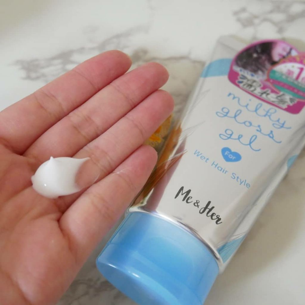 ミルキィグロスジェル/Me&Her/ヘアジェルを使ったクチコミ（1枚目）