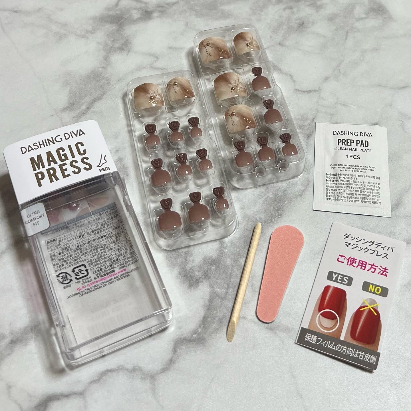 MAGIC PRESS FOOT/DASHINGDIVA MAGICPRESS/ネイルシールを使ったクチコミ（3枚目）