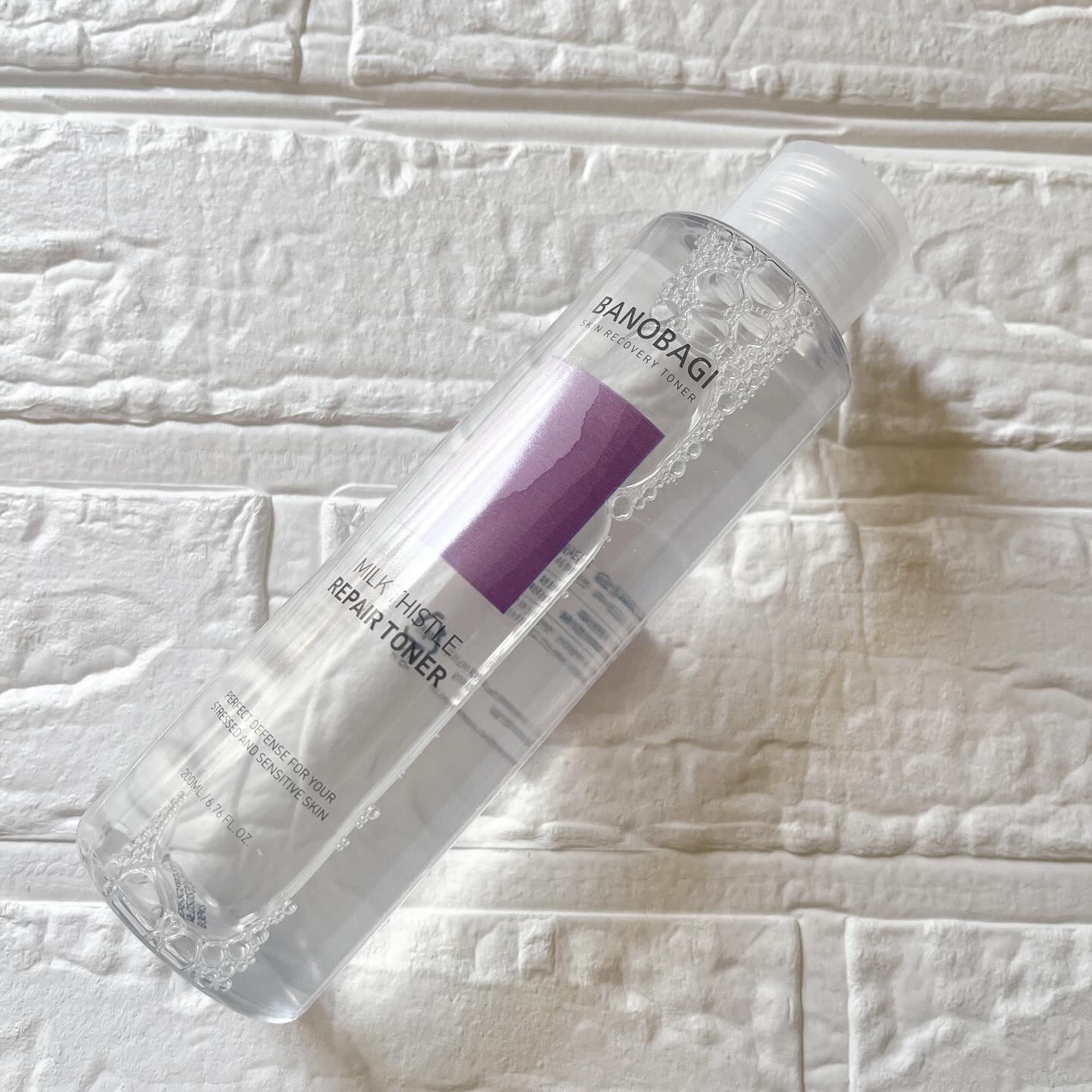 ミルクシスル リペアトナー/BANOBAGI/化粧水を使ったクチコミ（1枚目）