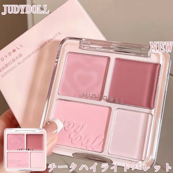 わがままチークハイライター｜JUDYDOLLの口コミ - ブルベ夏におすすめ