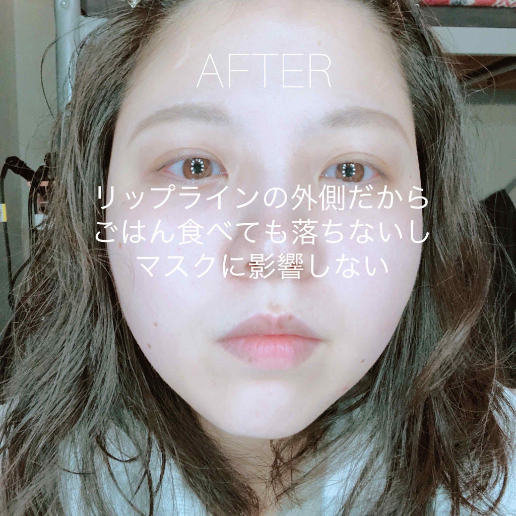 ダブルリップライナー/WHOMEE/リップライナーを使ったクチコミ(2枚目)