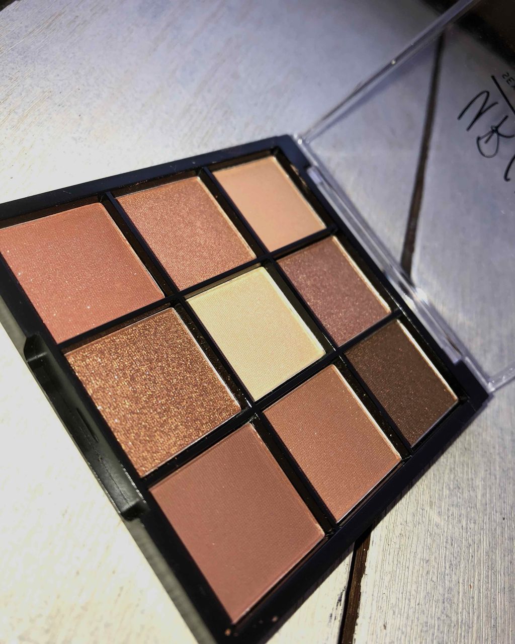 UR GLAM　BLOOMING EYE COLOR PALETTE/U R GLAM/アイシャドウパレットを使ったクチコミ（2枚目）