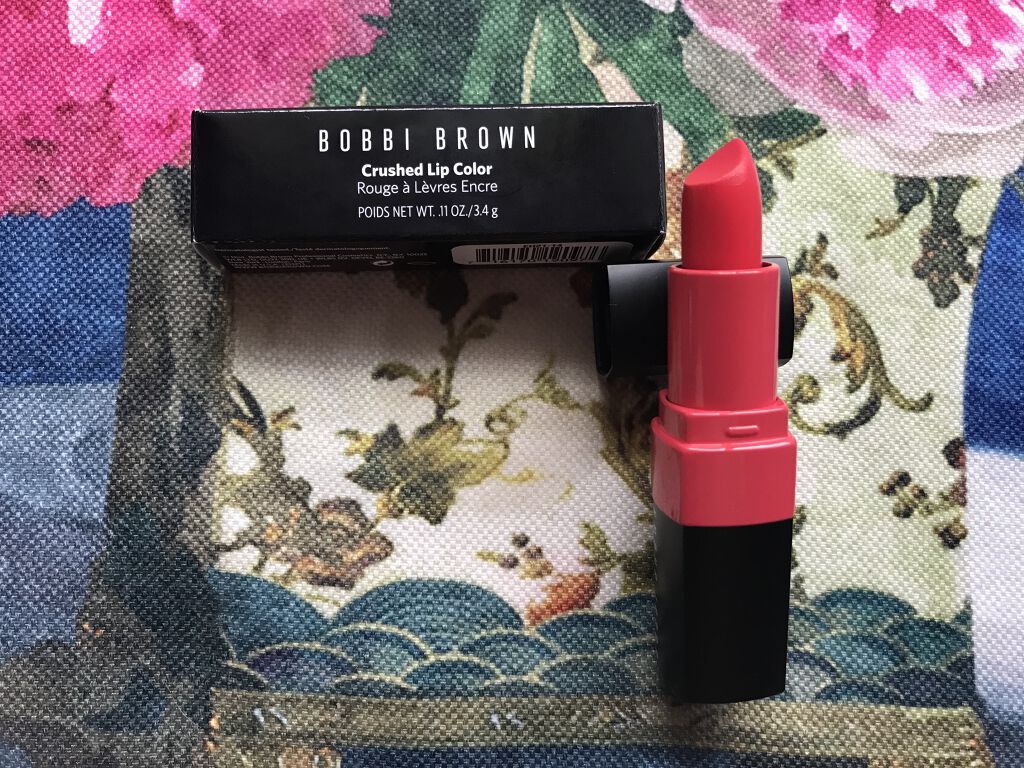 クラッシュド リップ カラー L28 ルル（限定）/BOBBI BROWN/口紅を使ったクチコミ（2枚目）