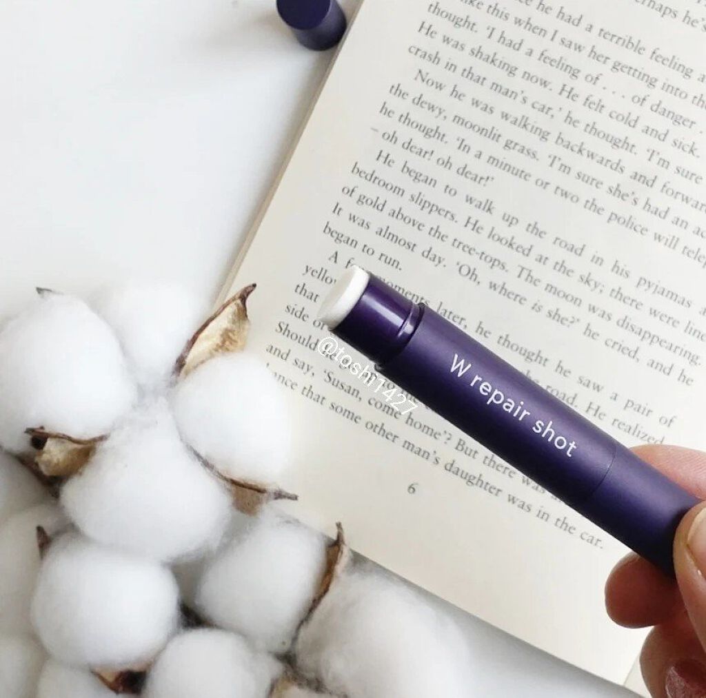 Wリペアショット/shimaboshi/美容液を使ったクチコミ（2枚目）