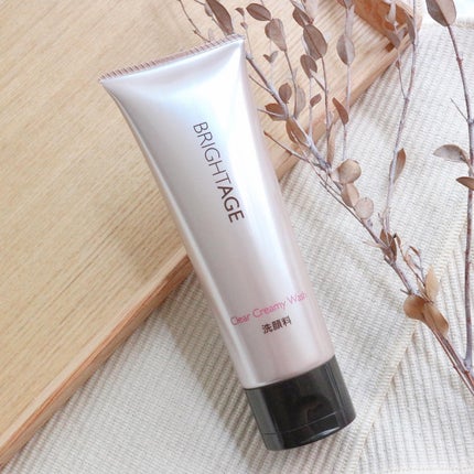 クリア クリーミーウォッシュ/BRIGHTAGE/洗顔フォームを使ったクチコミ(1枚目)