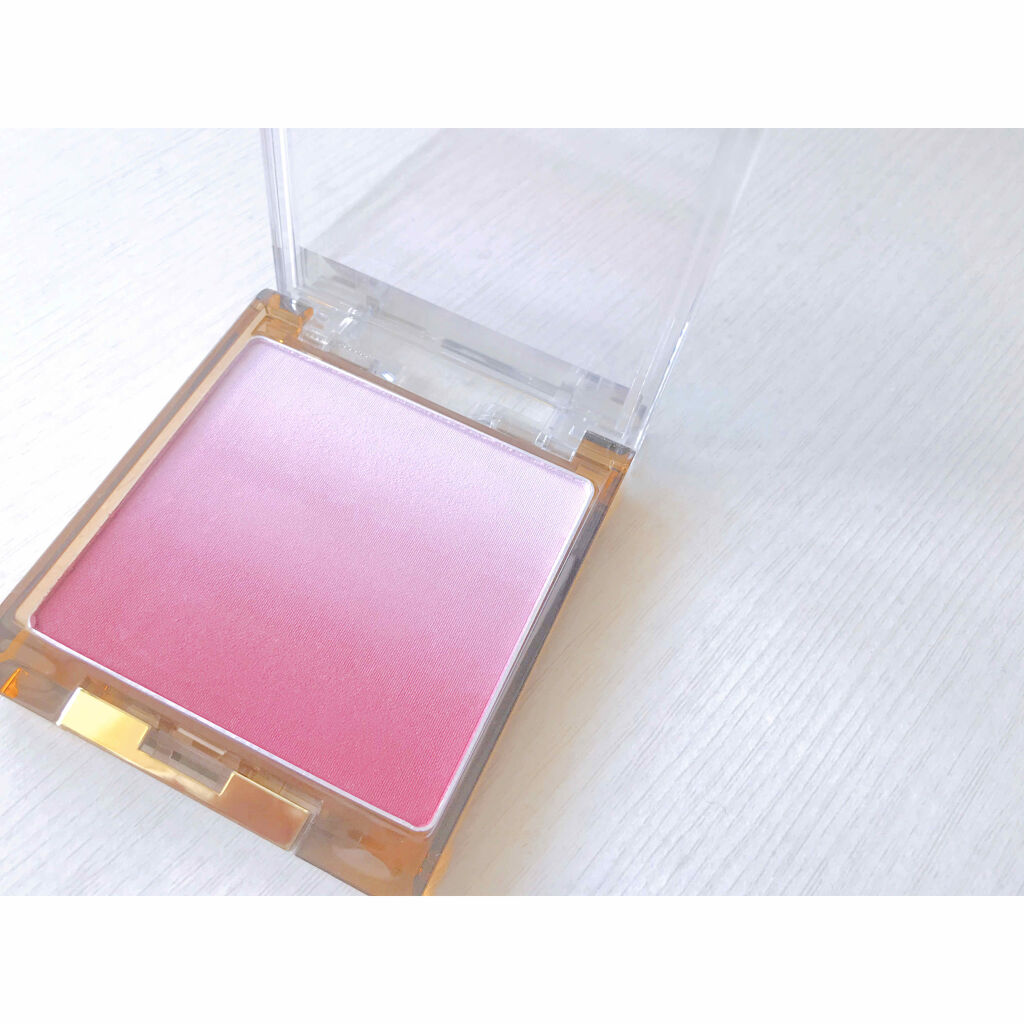 オーラティック ブラッシュ AB04 シャイガール/excel/パウダーチークを使ったクチコミ（2枚目）