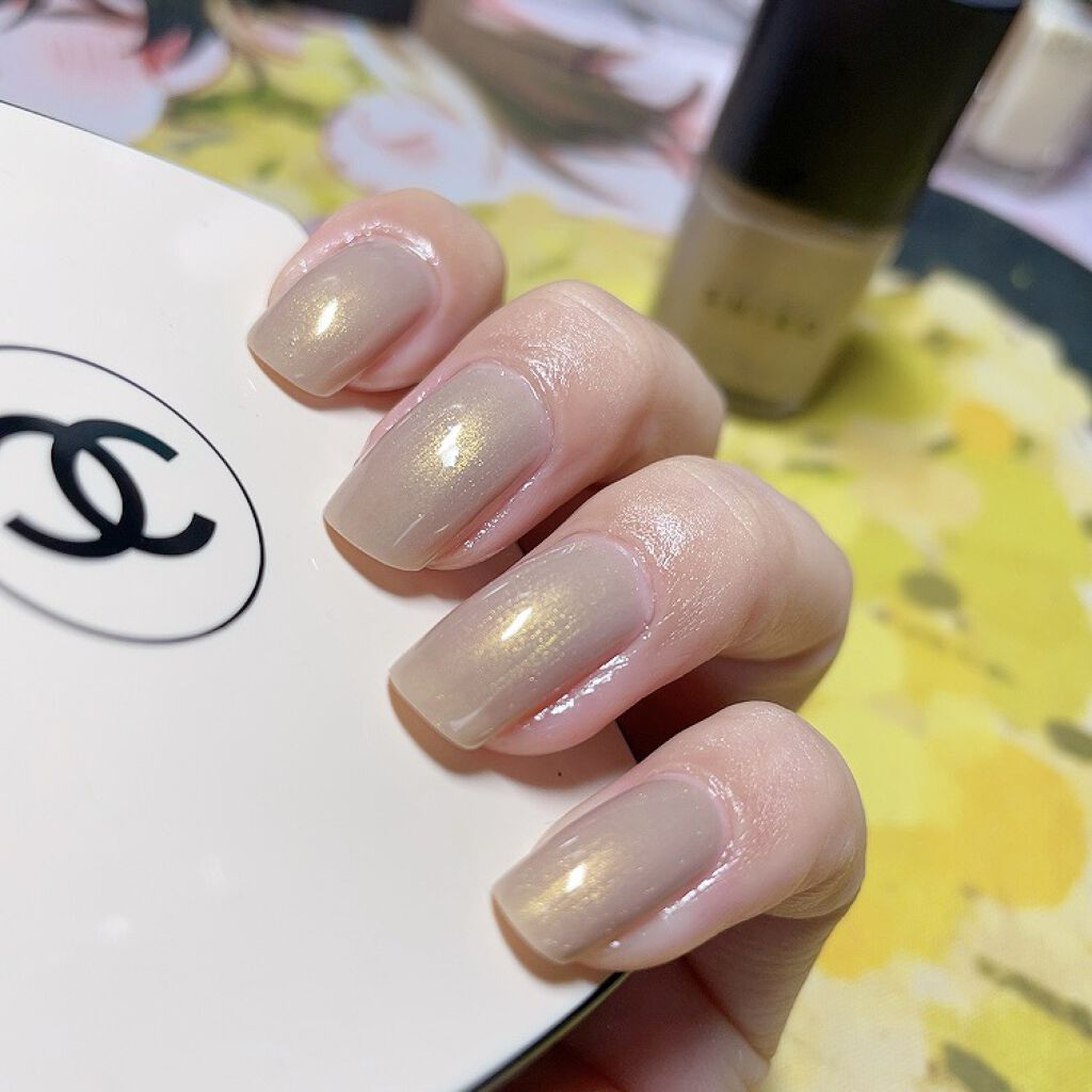 亜麻ネイル 1I01 ニュアンスベージュ/SHIRO/マニキュアを使ったクチコミ（3枚目）