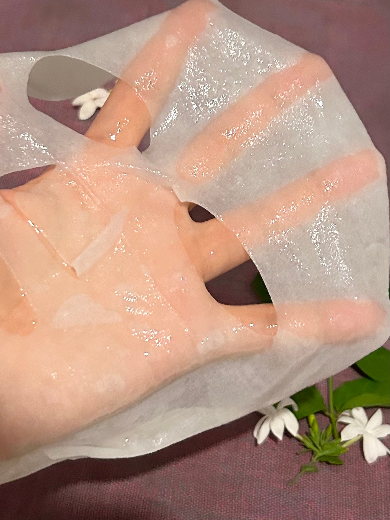 ガラクトナイアシンエッセンスマスクパック 透明ブースター/manyo/シートマスク・パックを使ったクチコミ(2枚目)