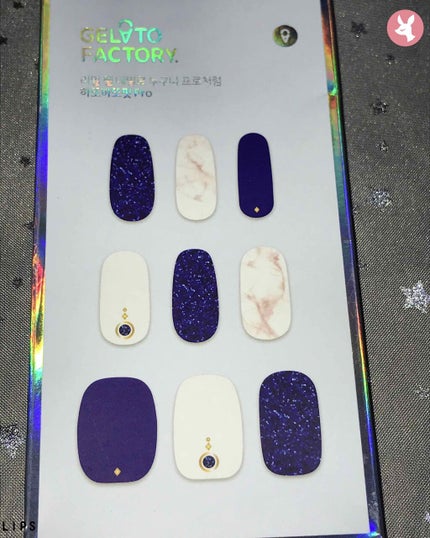 パーフェクトフィット ジェルネイルシール/GELATO FACTORY/ネイルシールを使ったクチコミ(1枚目)