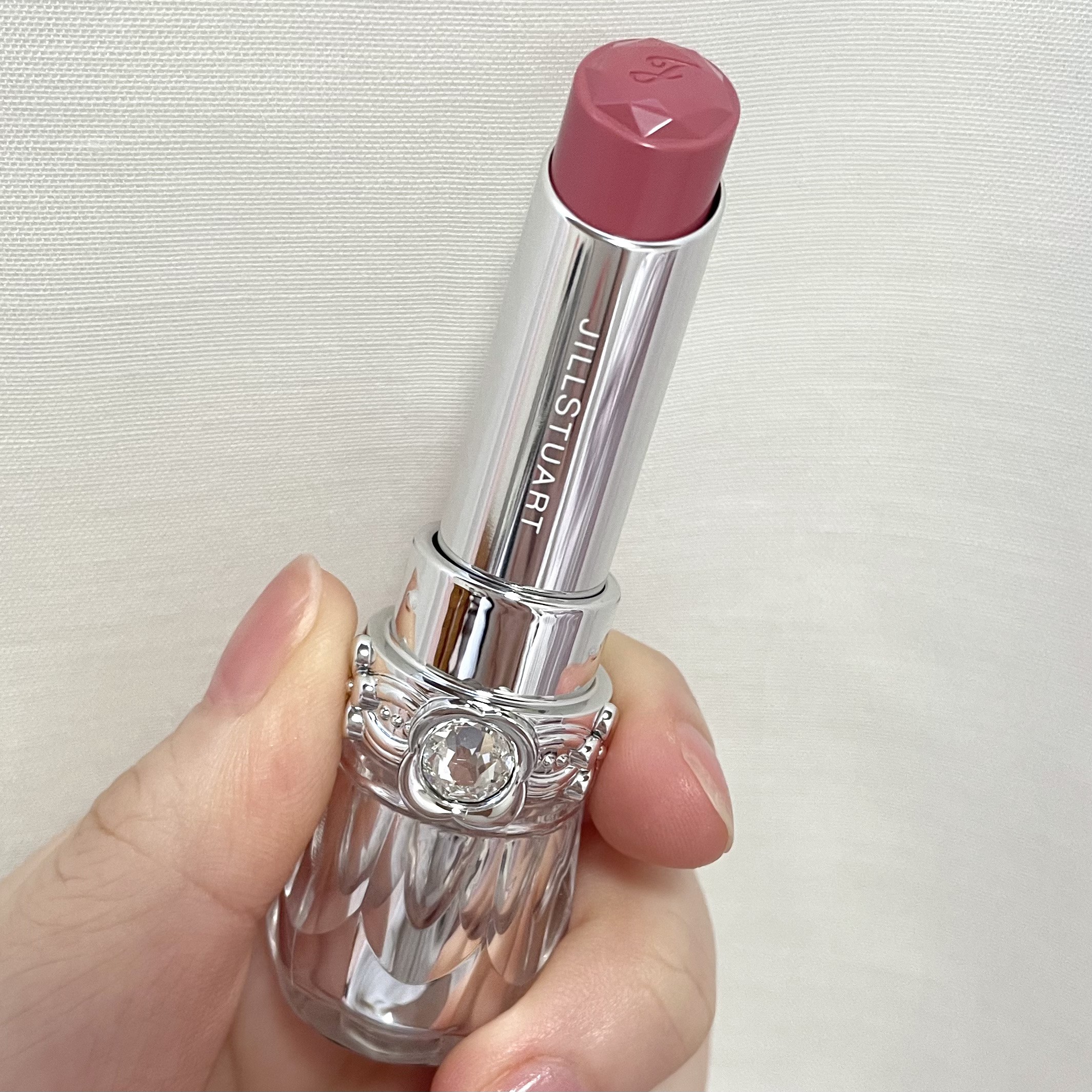 ジルスチュアート　リップブロッサム グロウ/JILL STUART/口紅を使ったクチコミ（3枚目）