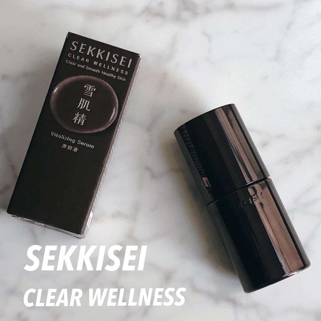 クリアウェルネス V セラム/雪肌精/美容液を使ったクチコミ（1枚目）