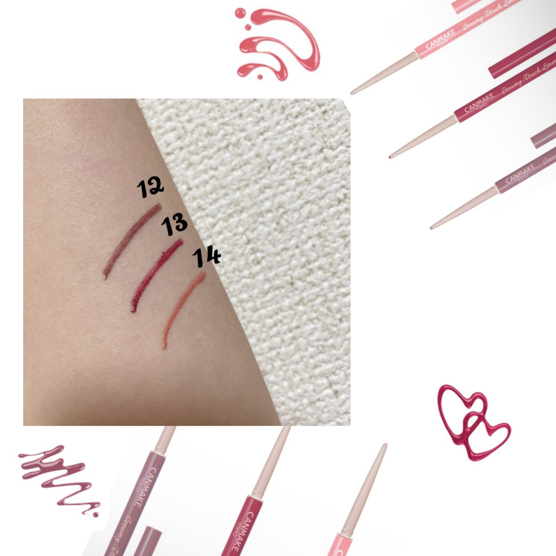 クリーミータッチライナー/キャンメイク/ジェルアイライナーを使ったクチコミ（3枚目）