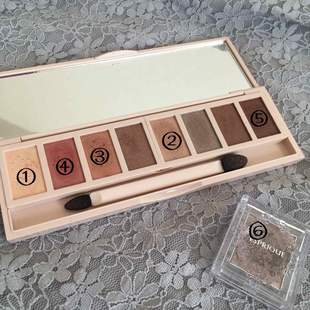 セレクト アイカラー/ESPRIQUE/単色アイシャドウを使ったクチコミ(2枚目)