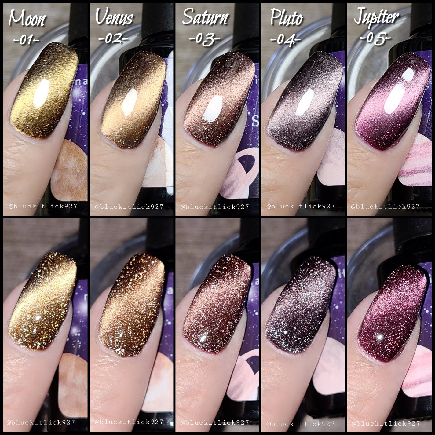 銀河シリーズ magnet/ネイル工房/ジェルネイルを使ったクチコミ(6枚目)