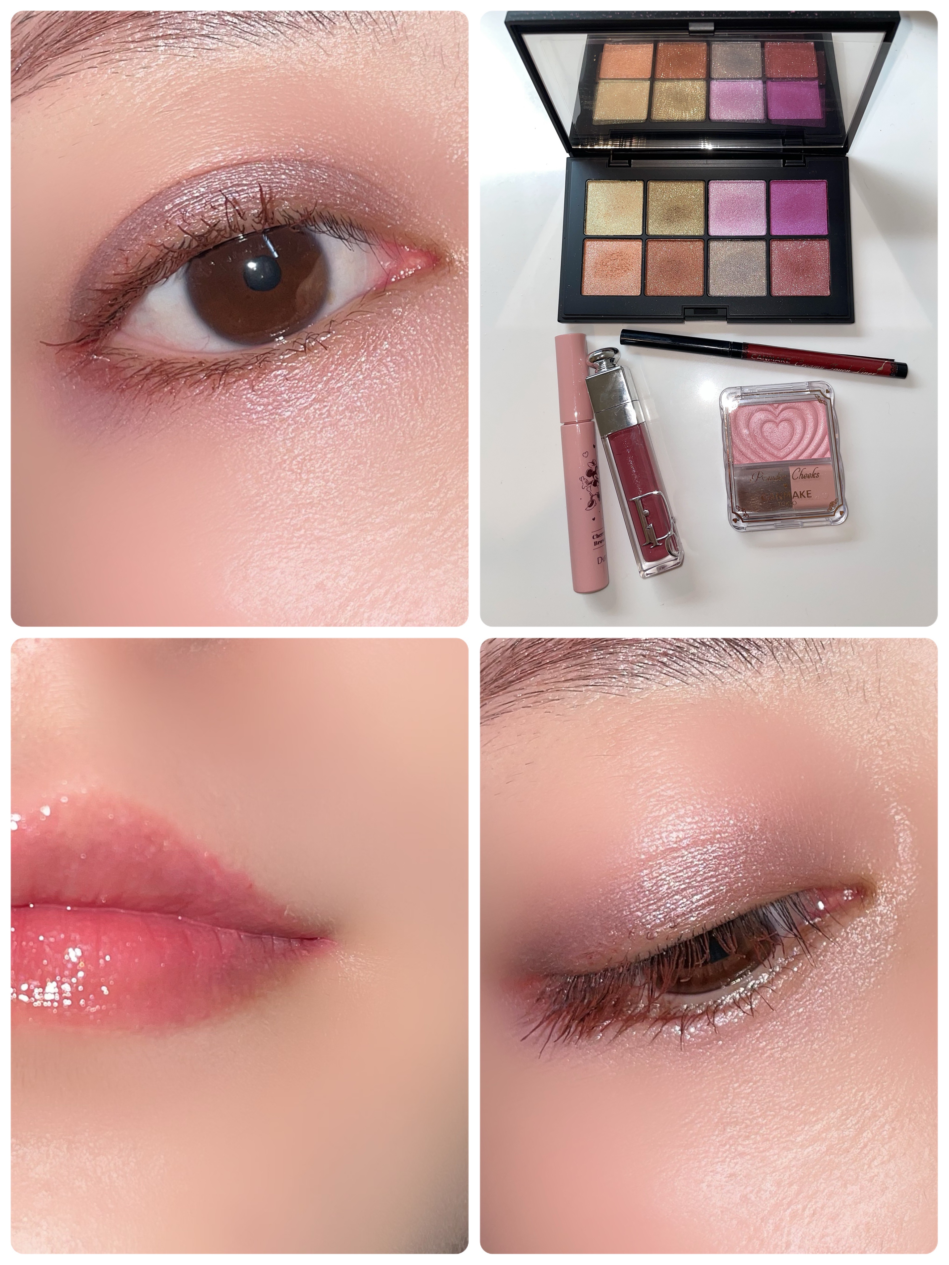 ダンシング ディメンションズ アイシャドウパレット/RMK/アイシャドウパレットを使ったクチコミ（1枚目）