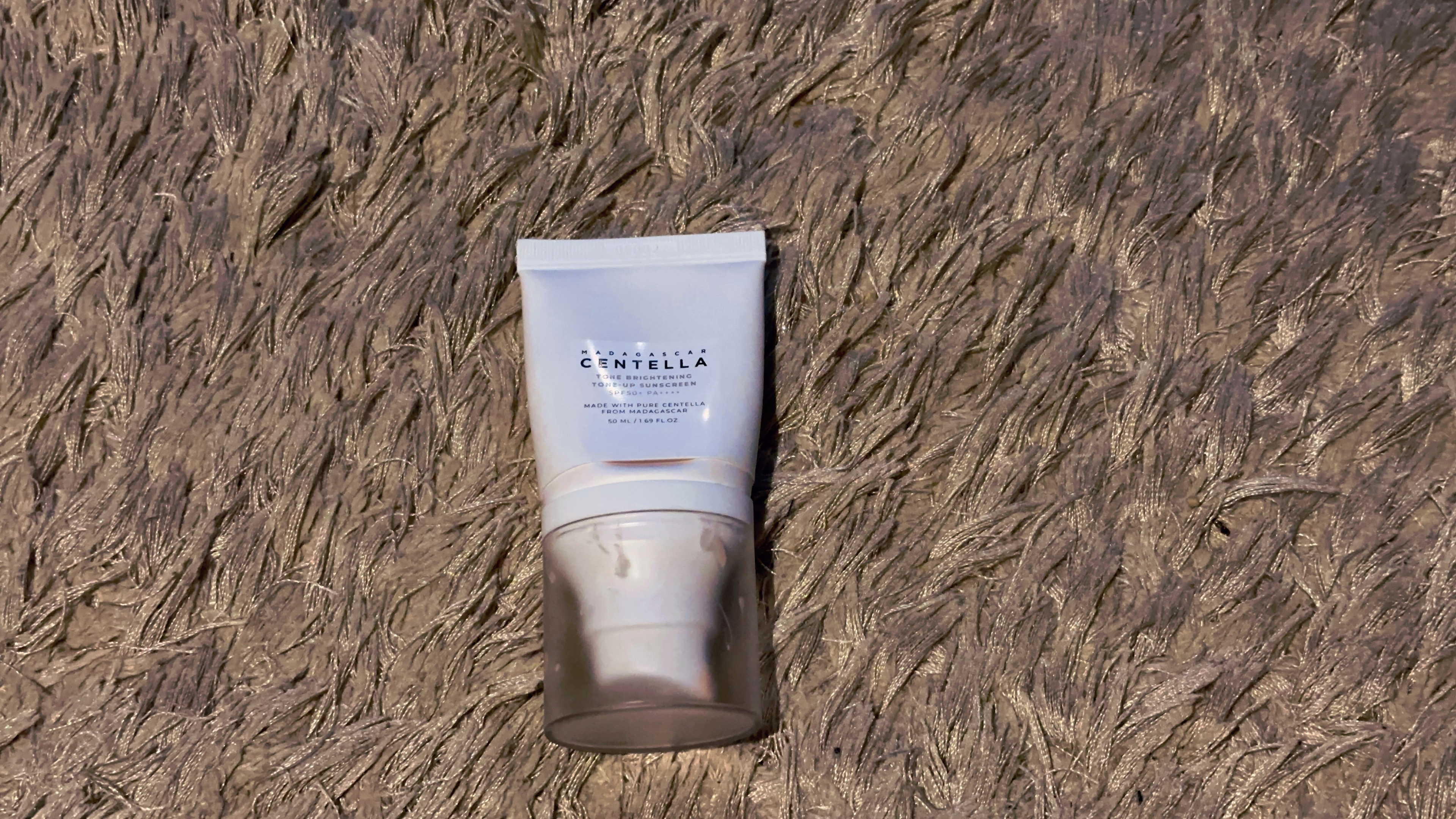 トーンブライトニング トーンアップサンスクリーン/SKIN1004/日焼け止めクリームを使ったクチコミ（1枚目）